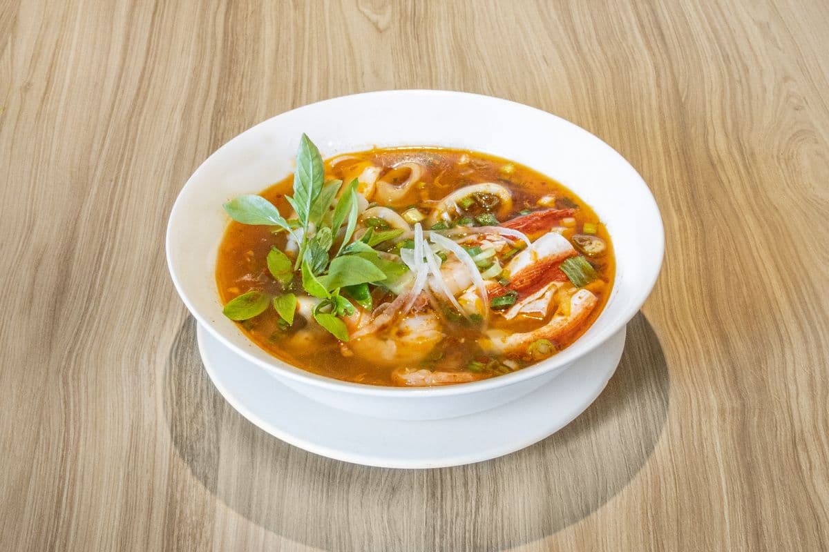 34B. Satay Seafood Noodle Soup