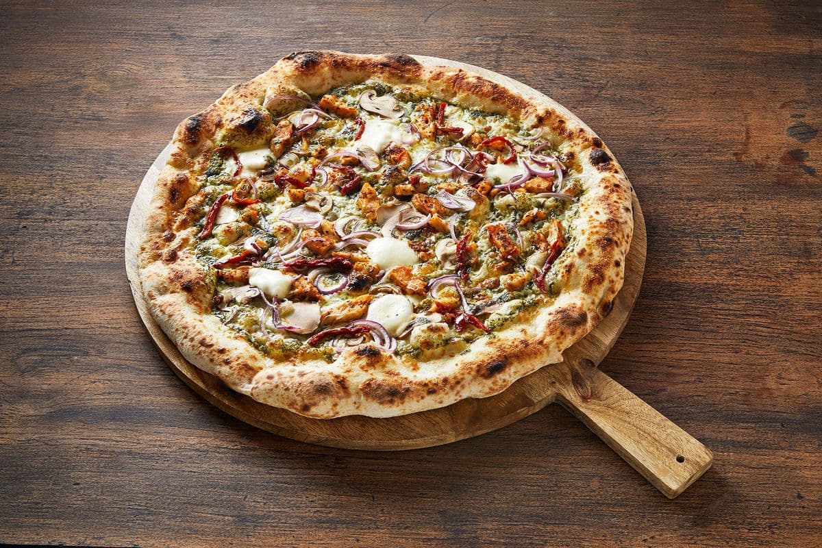 Chicken Pesto Pizza