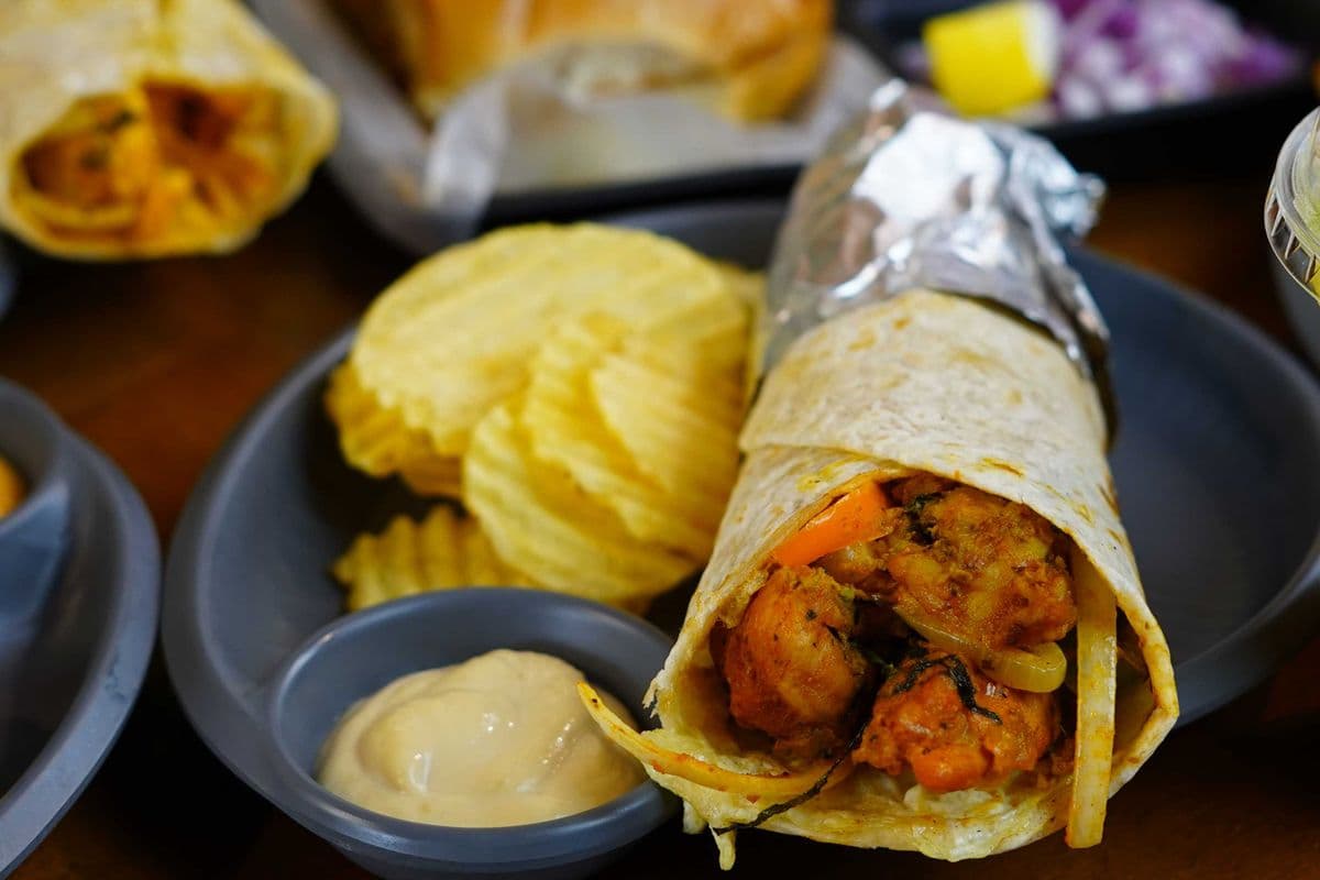 Chicken Kathi Roll