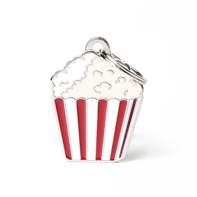 MyFamily Popcorn Engraved Tag