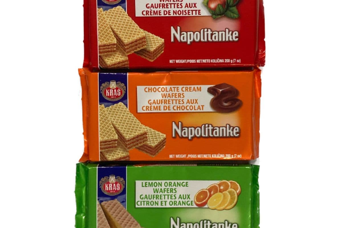 Napolitanke Cream Wafers (200g) (100 Cal)