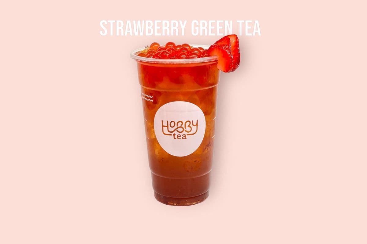 Strawberry Green Tea (700ml)