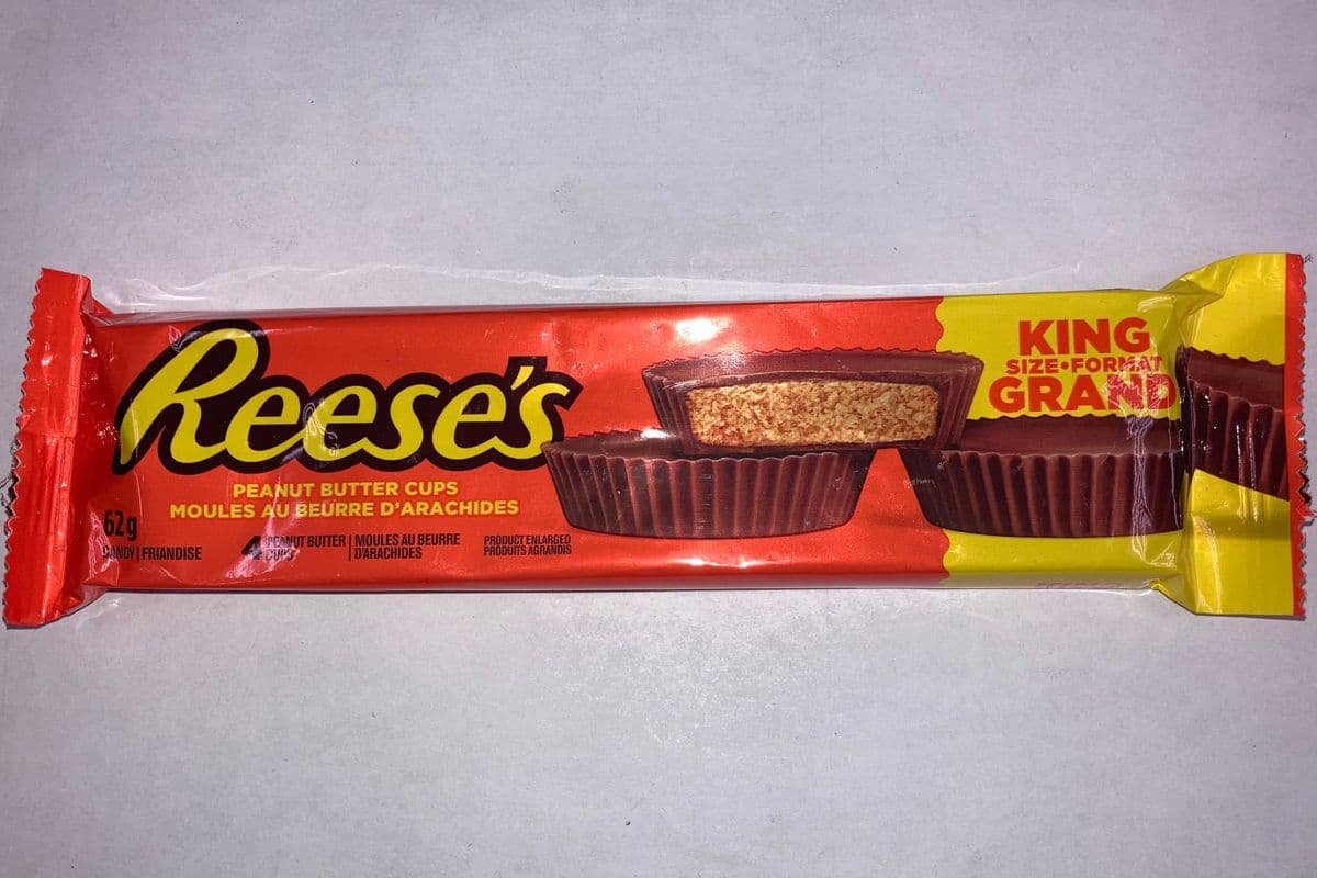 Reese's Peanut Butter Cups King Size (62g) (310 Cal)