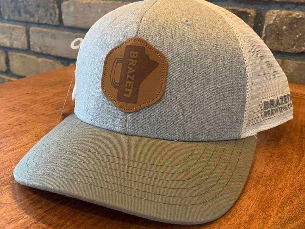 BRAZEN MB MUG - GREY & BEIGE HAT