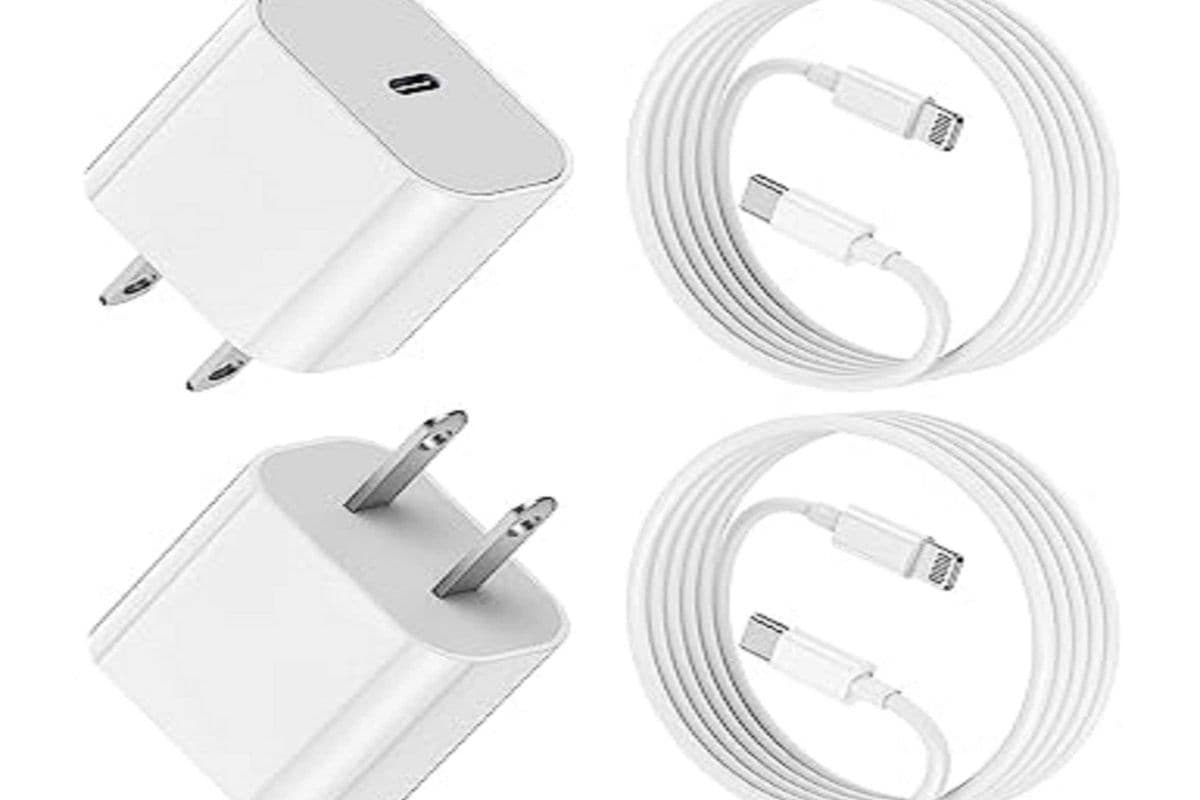 USB C iPhone Fast Charger, Type C - 2 M cable included