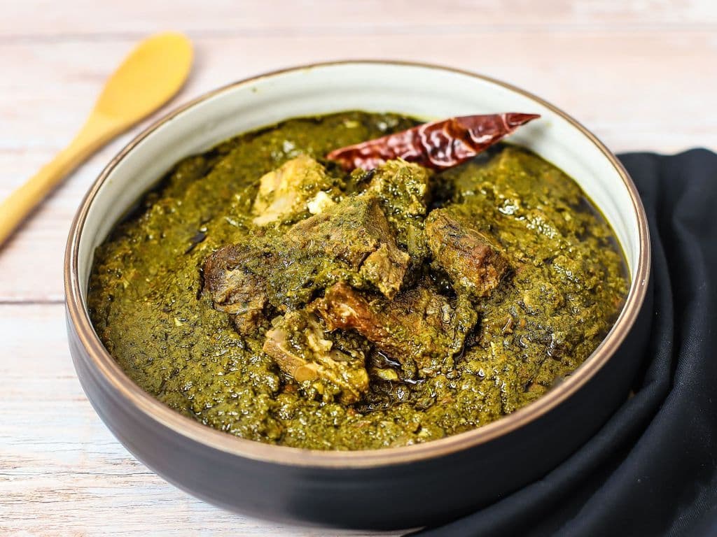 Lamb Palak Ghost