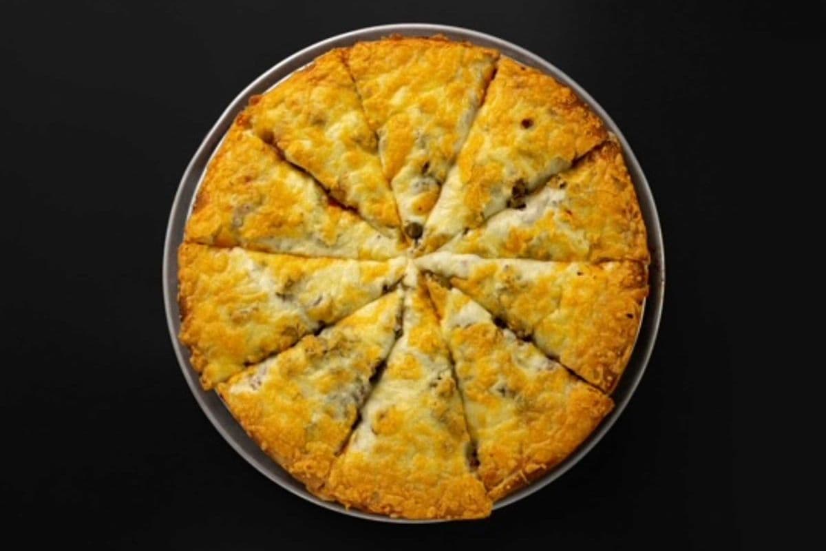 L (12") - 29. Pepperoni, Mushrooms, and Green Peppers