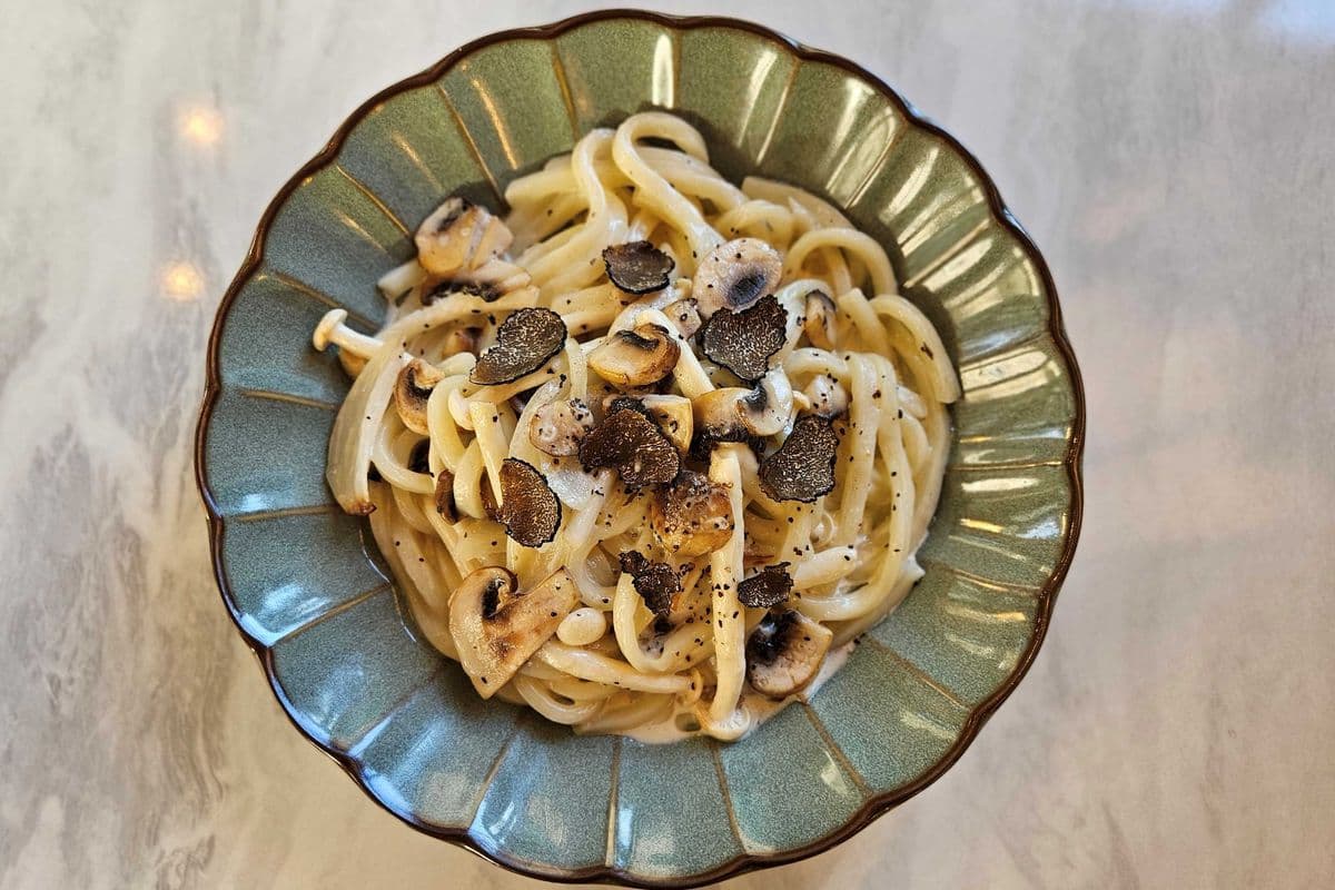 Truffle Cream Udon