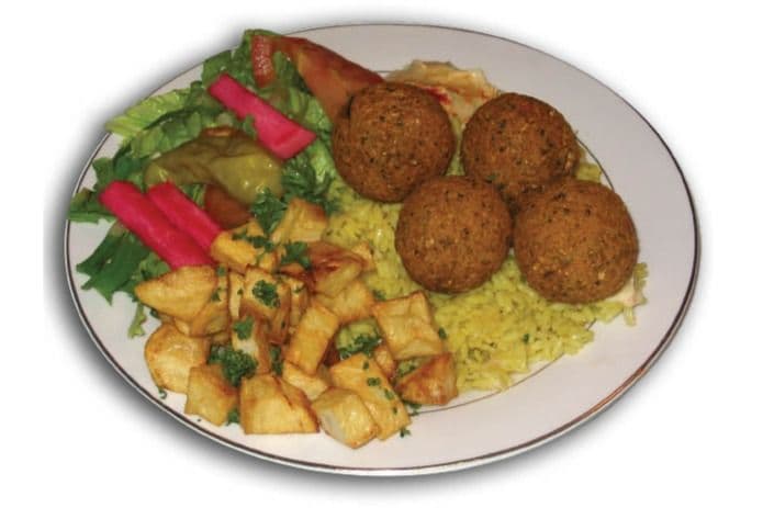 Assiette falafels / Falafels Plate