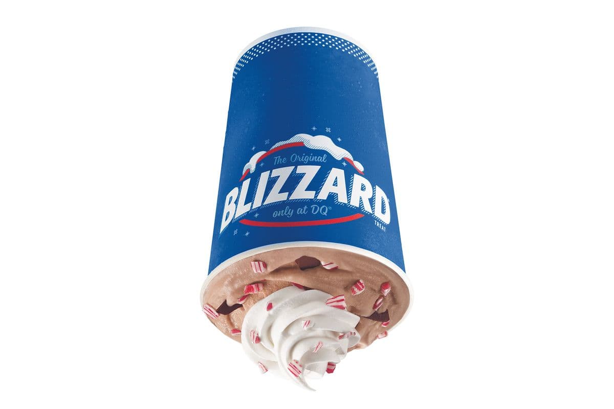 Peppermint Hot Cocoa Blizzard® Treat (Small)