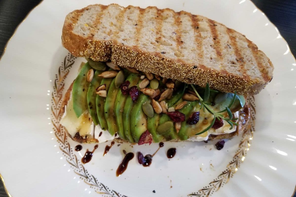 Avocado & Brie Cheese Sandwich