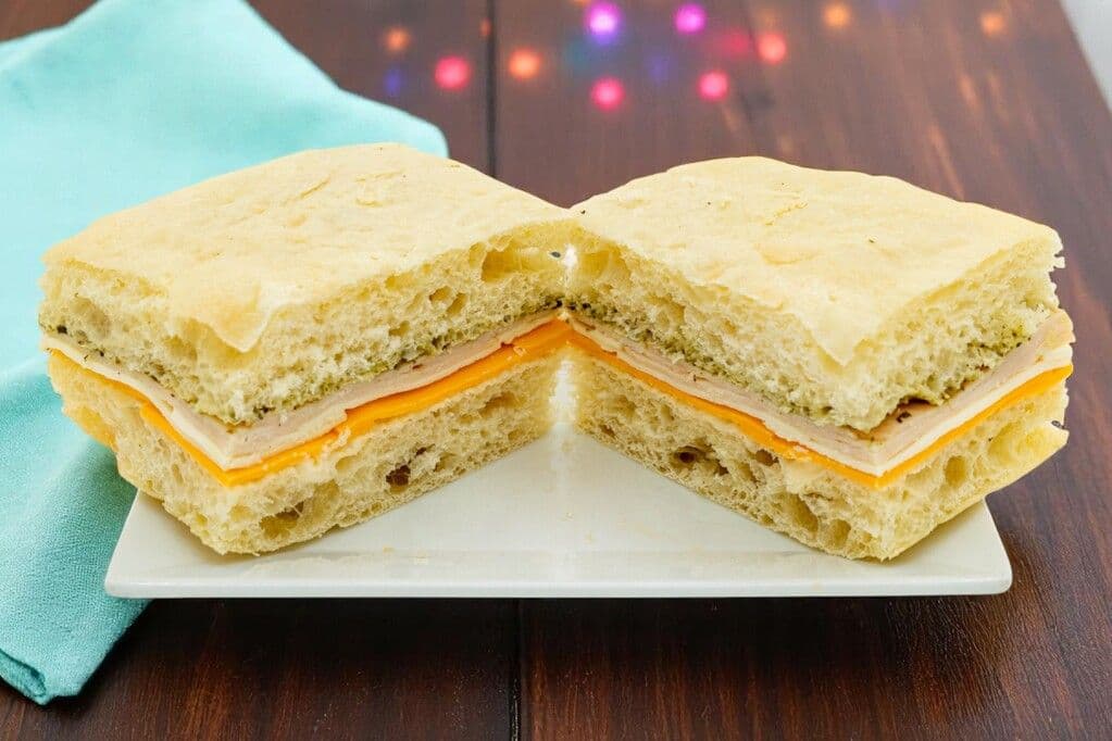 PANINIS - CHICKEN PESTO