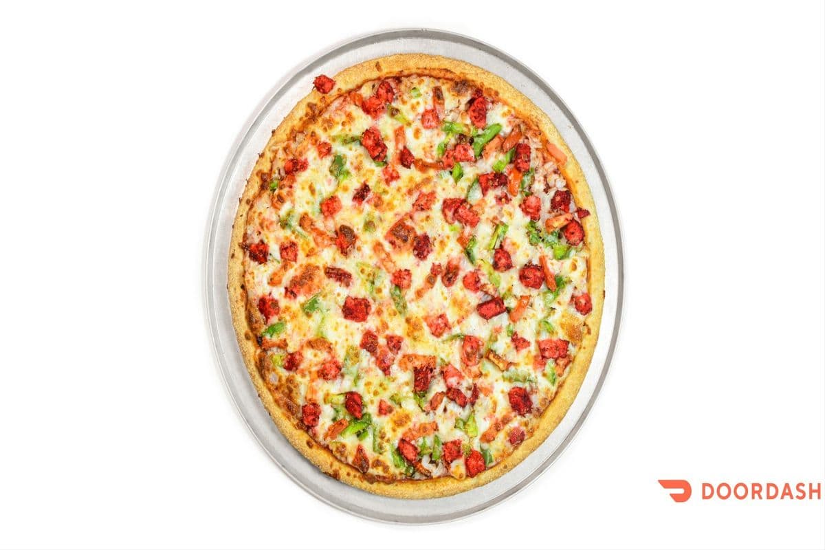18. 2 For 1 10" Small Tandoori Chicken Pizza