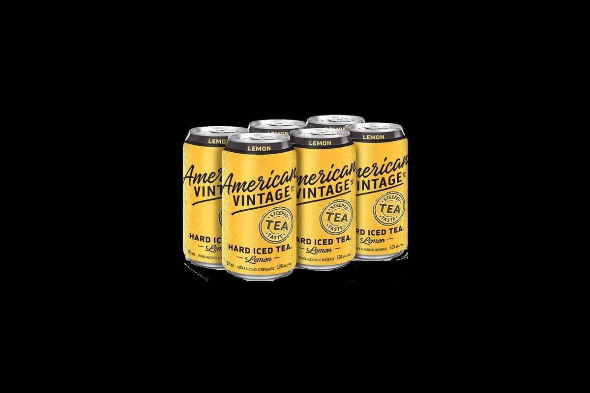 American Vintage Lemon Tea (6 Cans) (6 x 6*355ML)