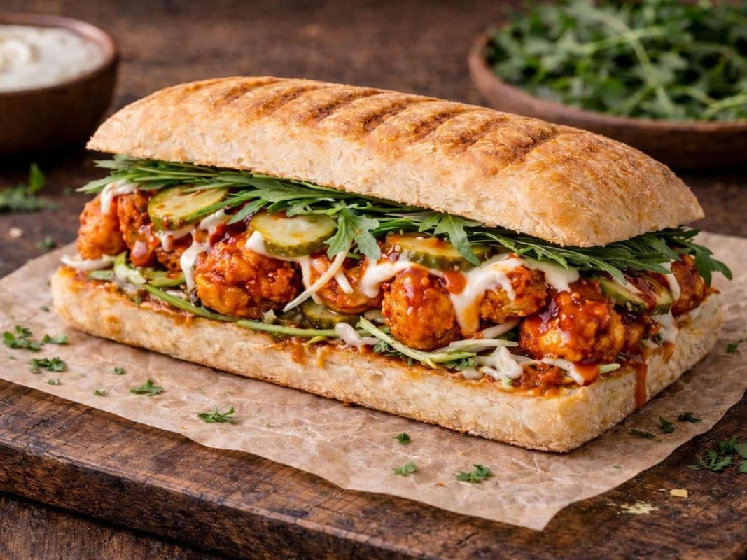 Buffalo Chick'n Ciabatta