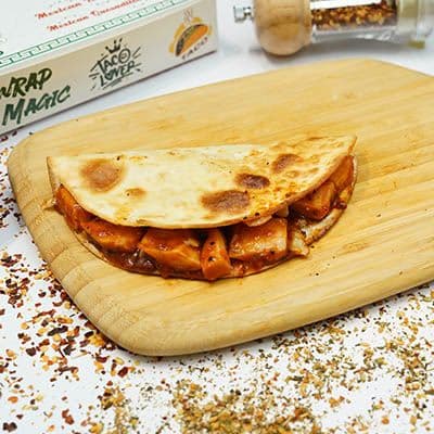 Korean Chicken Quesadilla