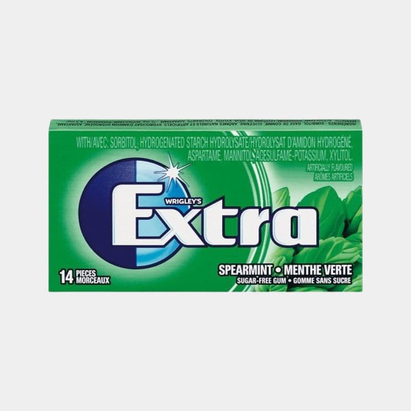 Wrigley‘s Spearmint Extra Professional Gum (14 Units)