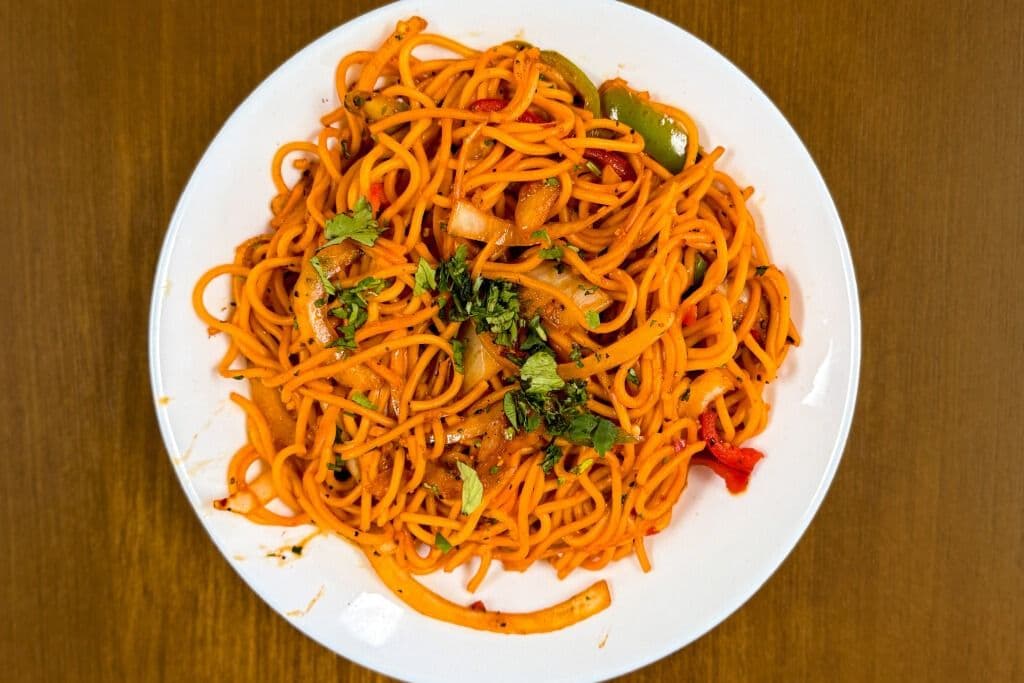 Veg Hakka Noodles