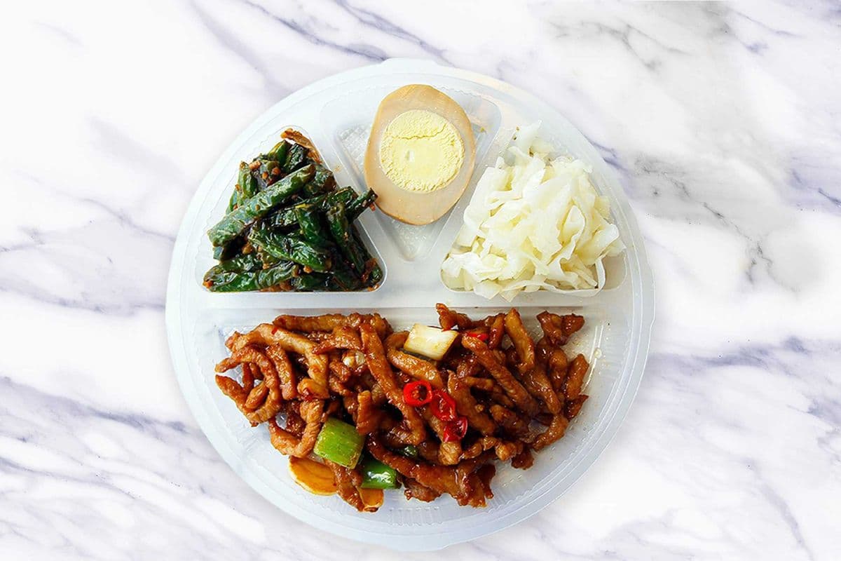 [Promo] Shredded Pork with Chili Pepper Bento Box 紅椒肉絲便當