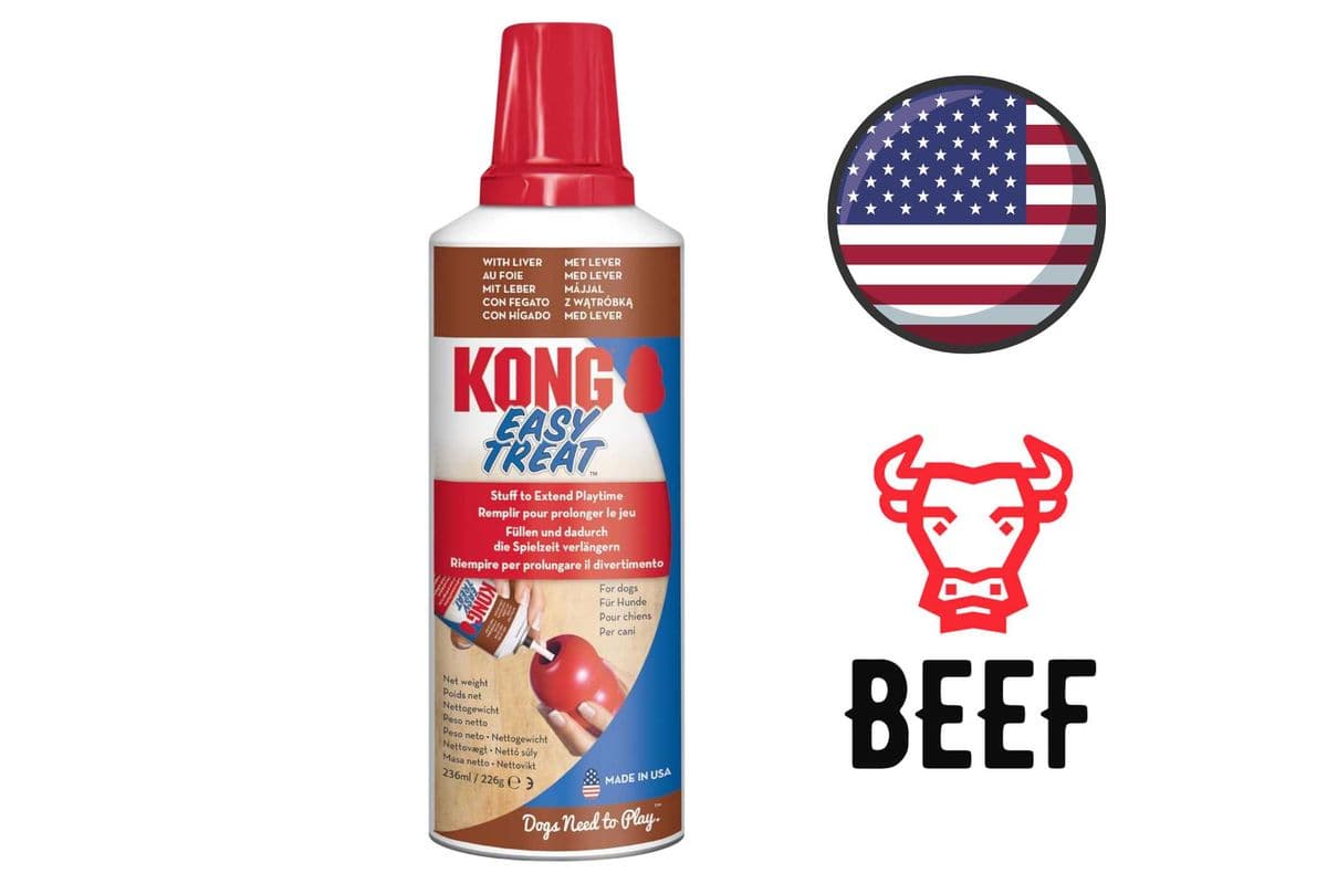 KONG - Easy Treat Liver Paste Dog Treat - 8 Oz