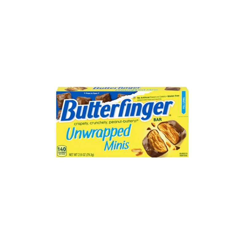 Butterfinger Unwrapped Minis Theater Box - USA (2.8oz)