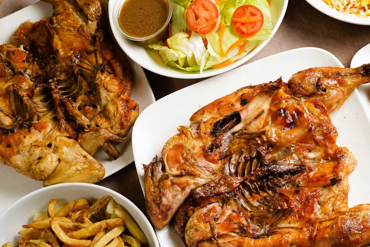 [DUO -II-] Deux Poulets entiers Grillés avec 3 Choix