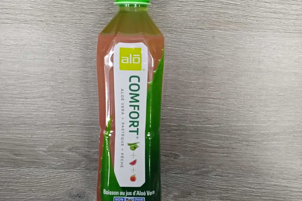 ALO Comfort Aloe Vera Juice Drink, Watermelon with Peach 500ml