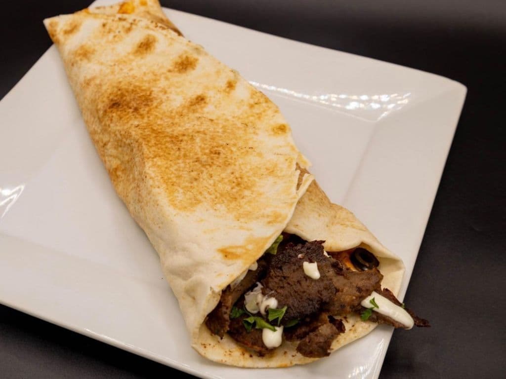 Small Chicken & Beef Wrap