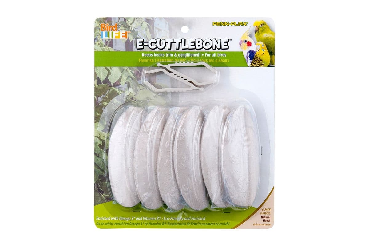 Penn Plax E-Cuttlebone - Natural (6 Pack)
