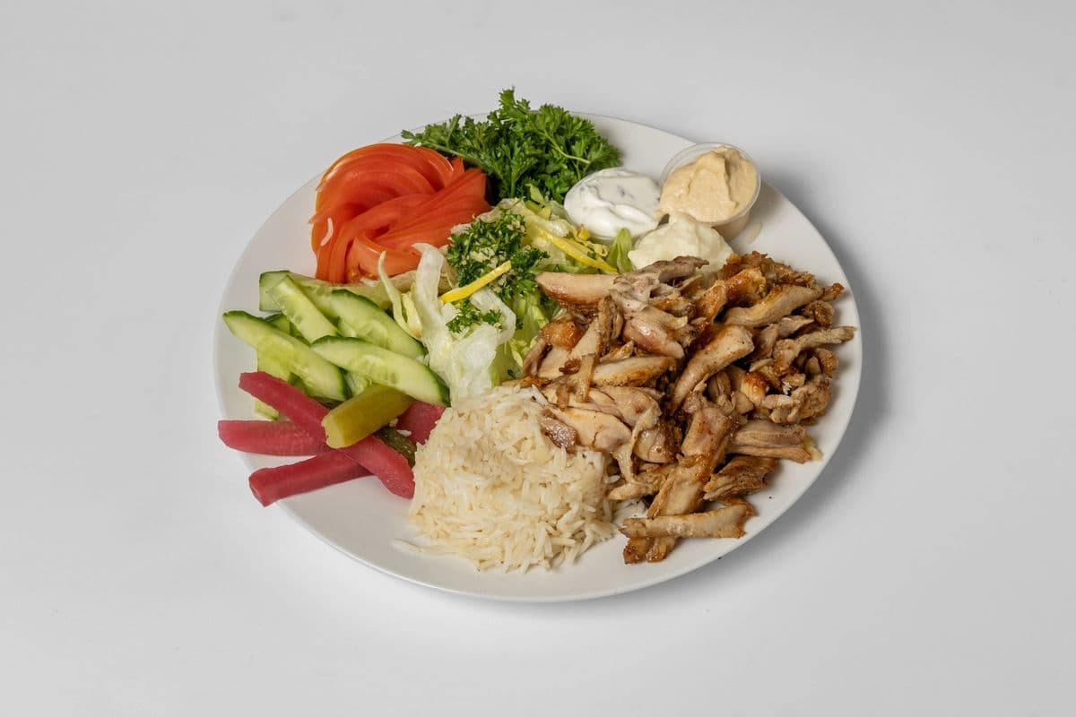 Chicken Shawarma Plate