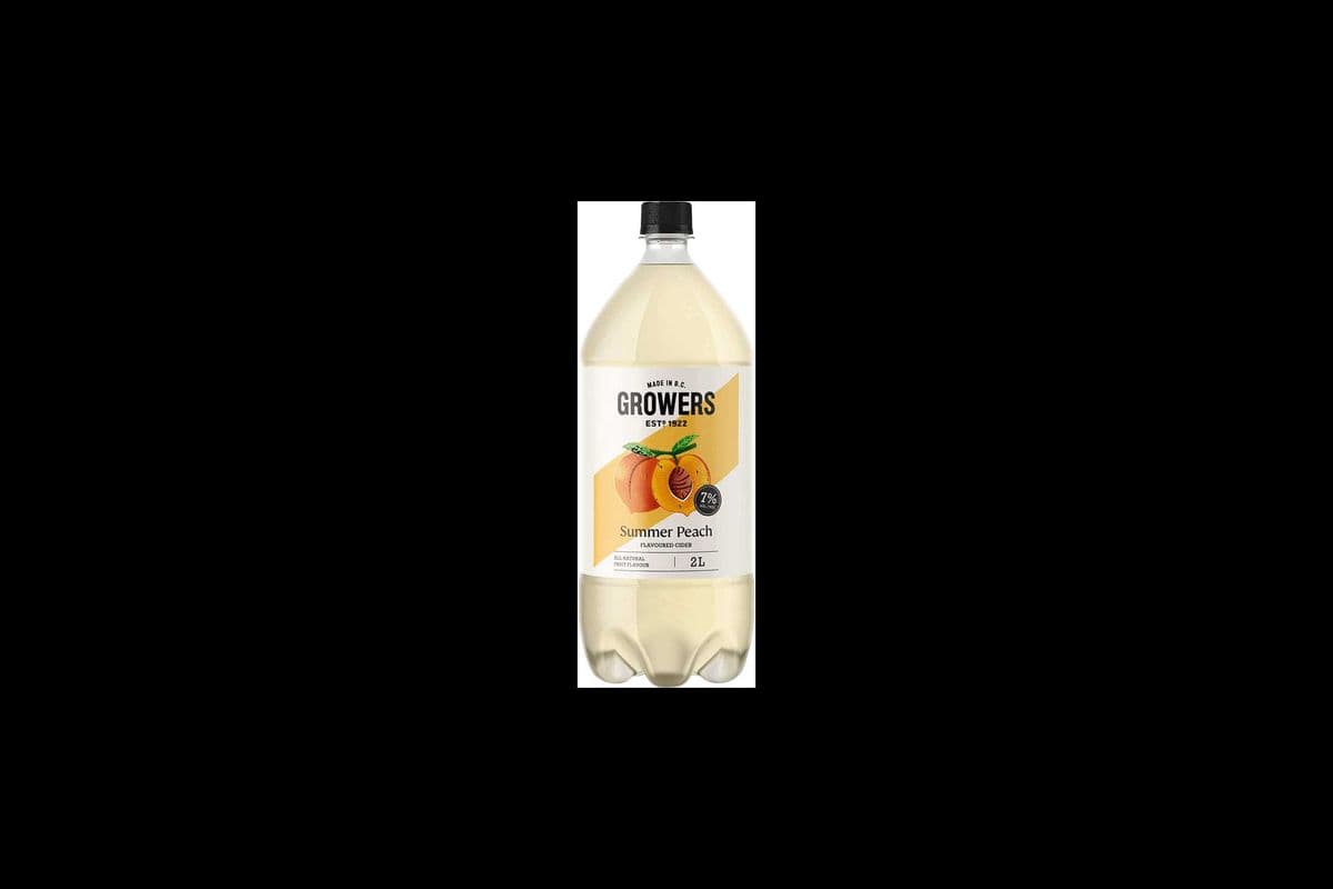 Grower's Peach (2 L) (1 x 2L) (1 x 2ltr)