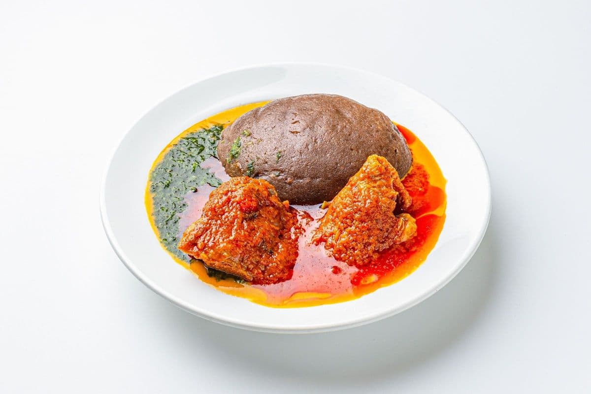 Amala, Gbegriri, and Ewedu or Two Protein