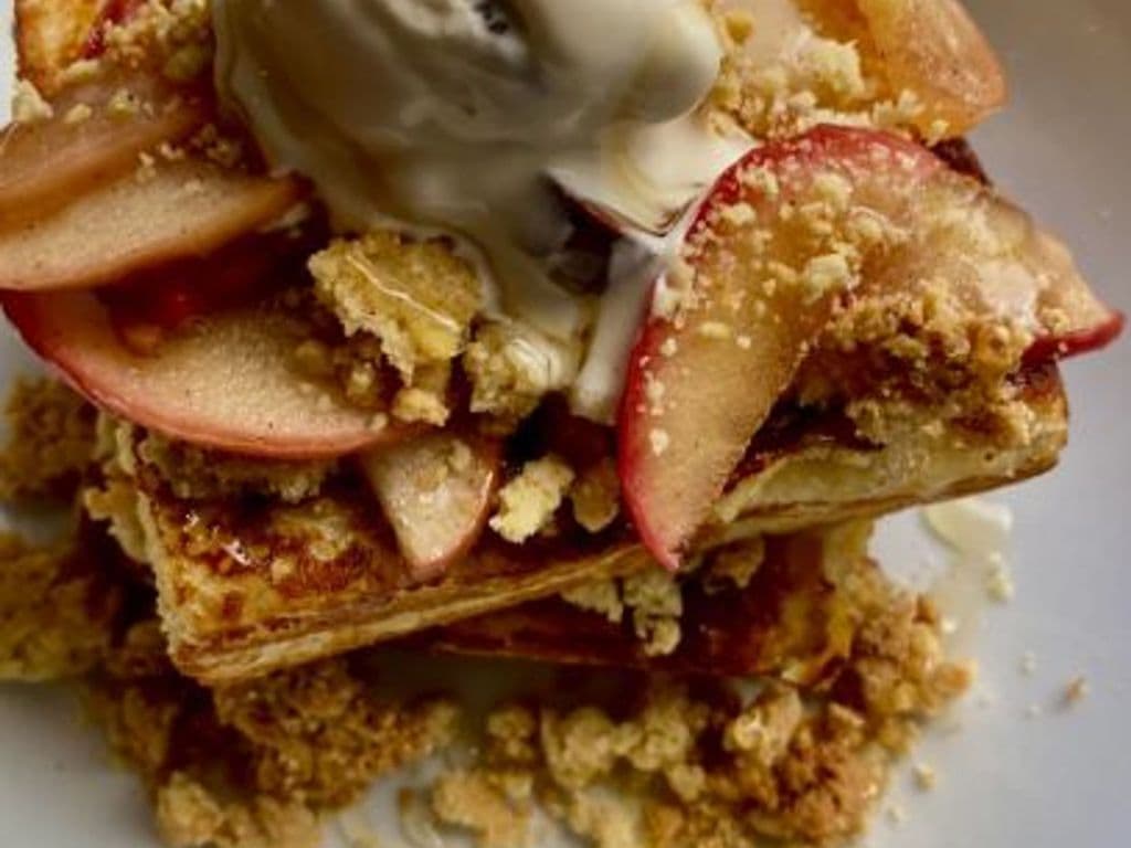 Apple Crumble Pie French Toast B/F