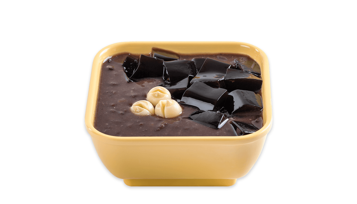 Red Bean Soup and Grass Jelly - 红豆沙凉粉