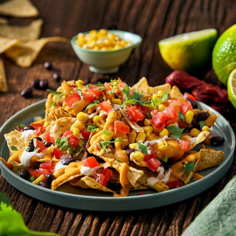Loaded Nachos / Nachos tout garnis