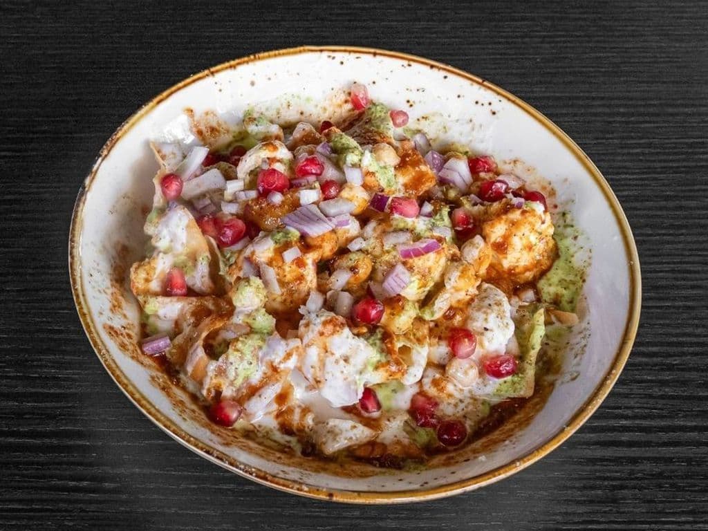 Chaat Papadi with Bhalla