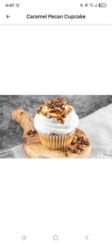 6-Pack Caramel Pecan Cupcake
