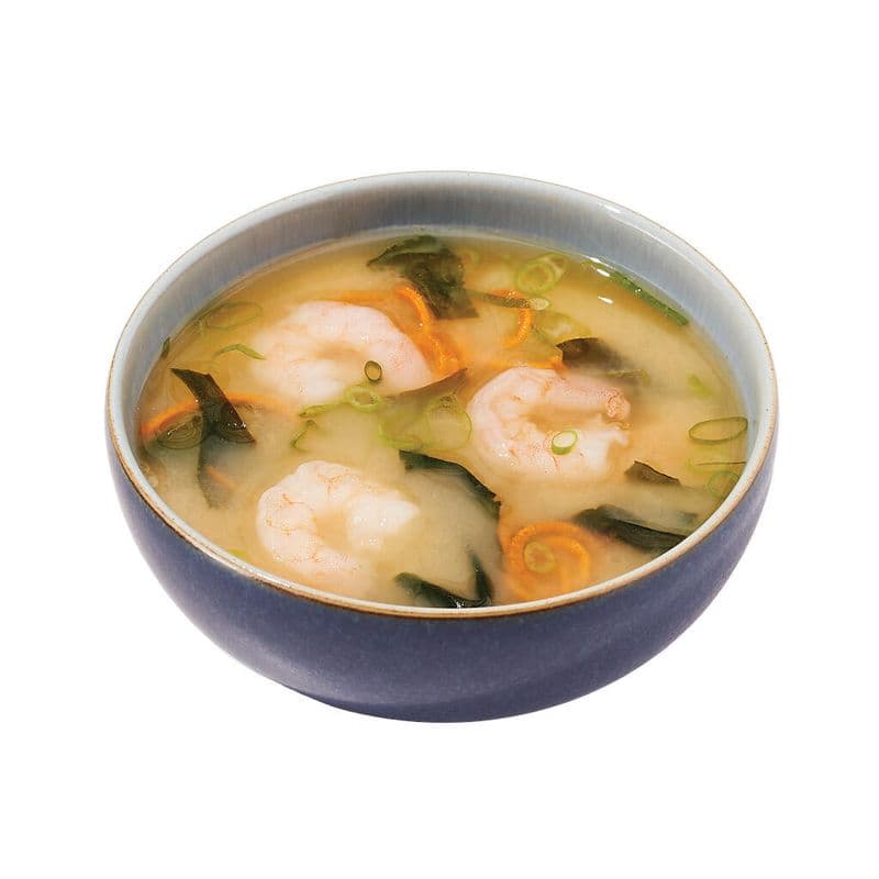 Shrimp Miso Soup / Soupe miso crevettes