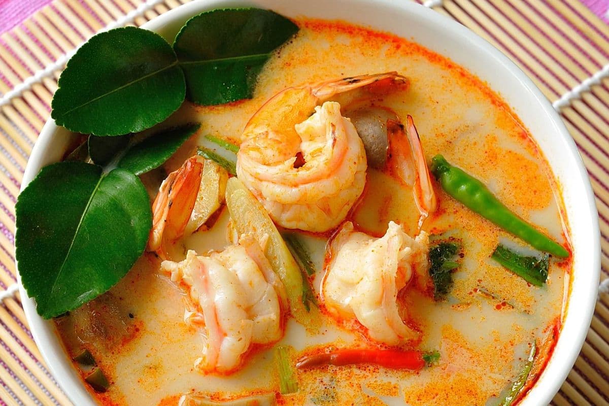 Tom Yum Shrimp Soup