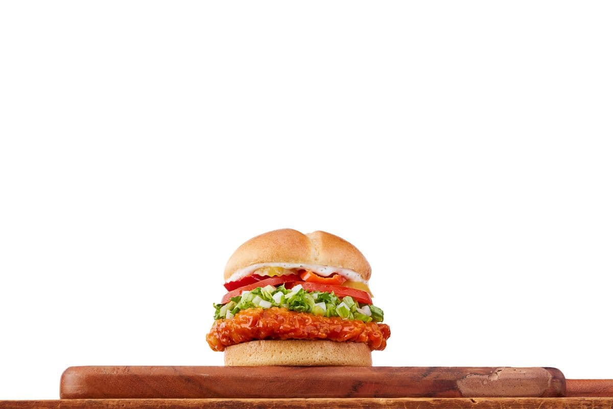 Sandwich au poulet Buffalo / Buffalo Chicken Sandwich