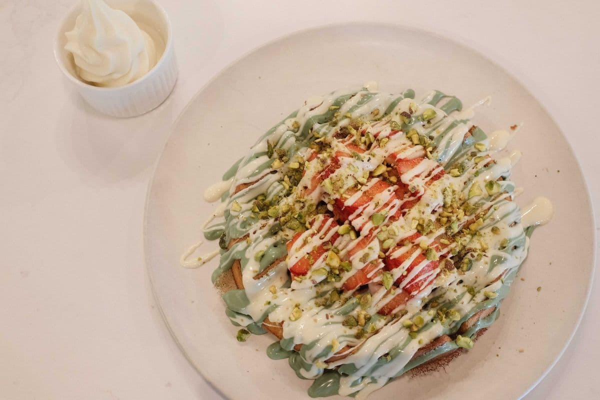 Pistachio Paradise Waffle