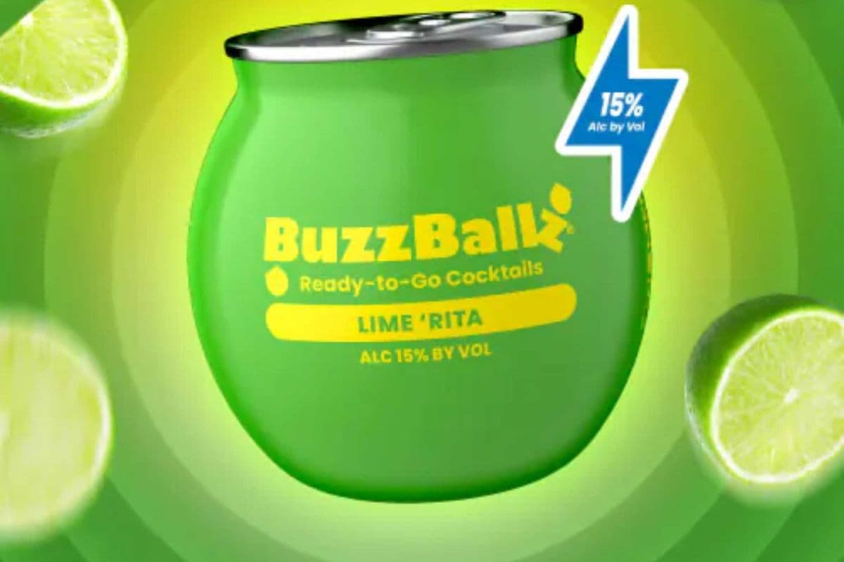 BUZZBALLZ COCKTAIL LIME RITA (200ML) (1 x 200ML)