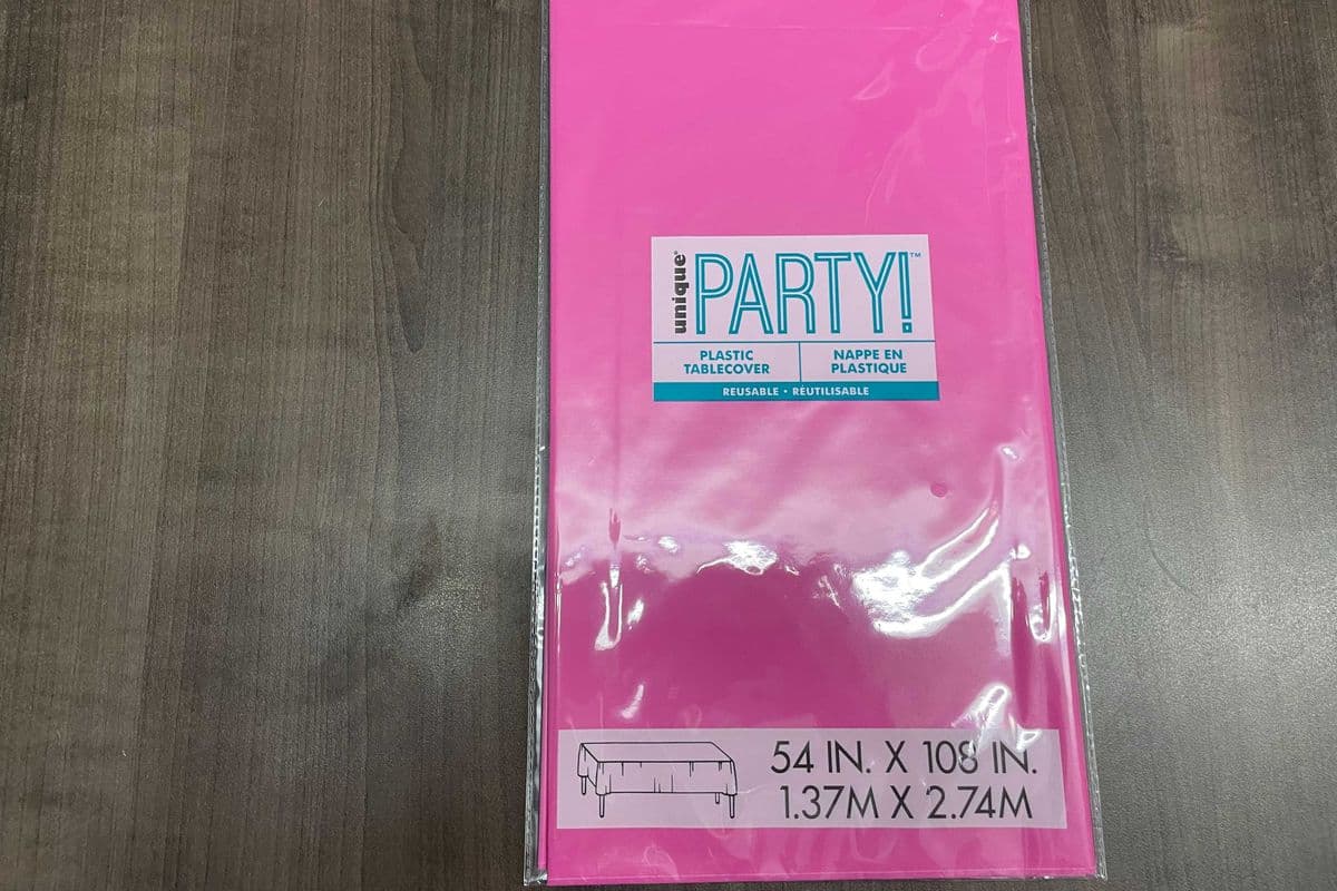 Hot Pink Table cover (54" x 108")