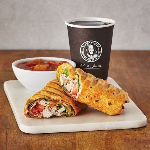 Wrap poulet Cajun / Wrap Cajun Chicken