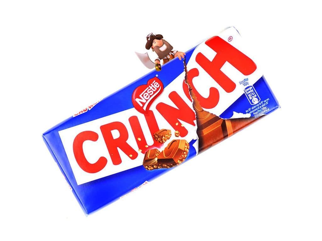 Nestle Crunch UK Rice Crisp Milk Chocolate Bar