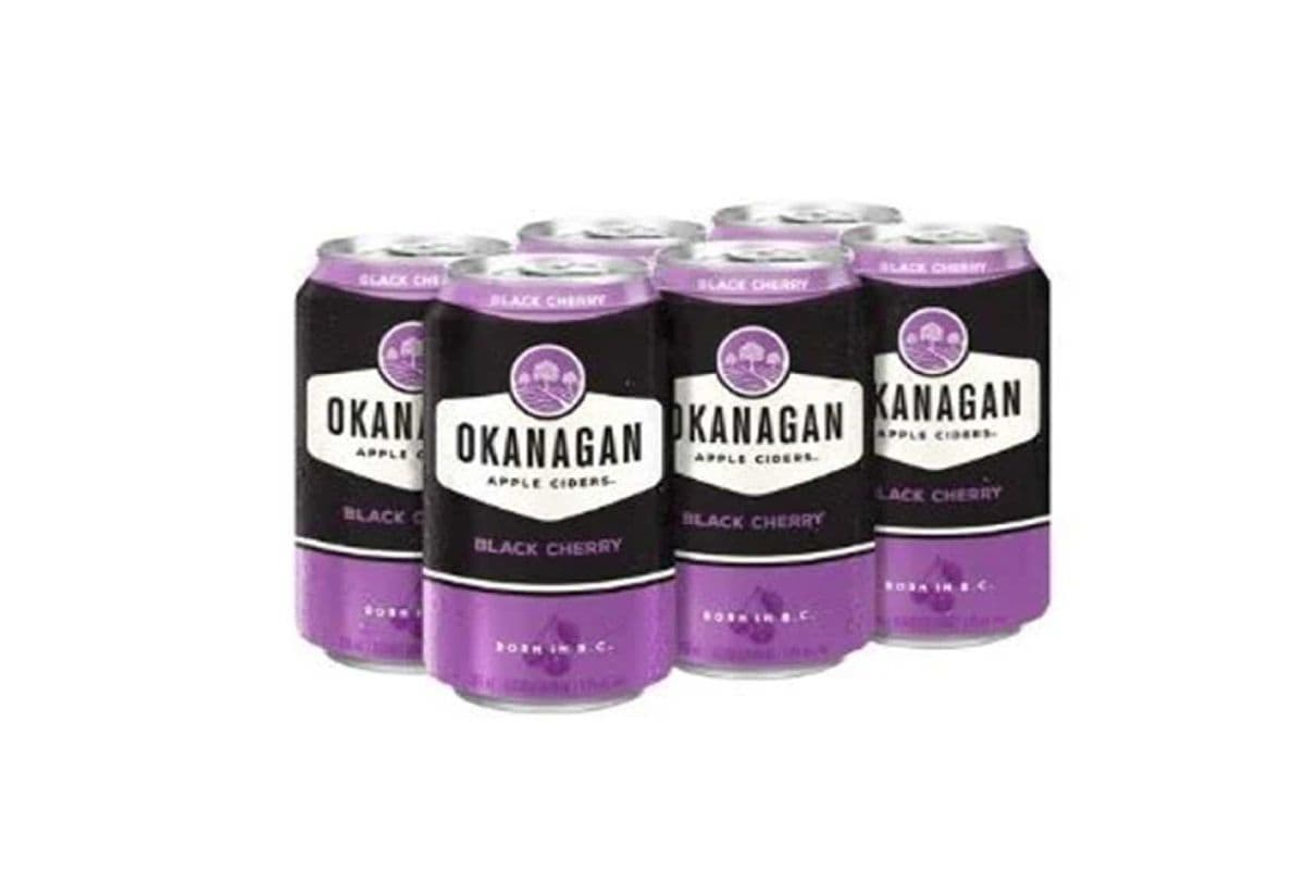 113976. OKANAGAN CIDER BLACK CHERRY (6 x 355ML (CANS))