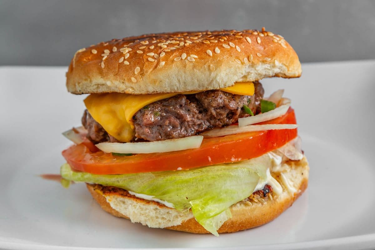 Veg Burger - Green Team