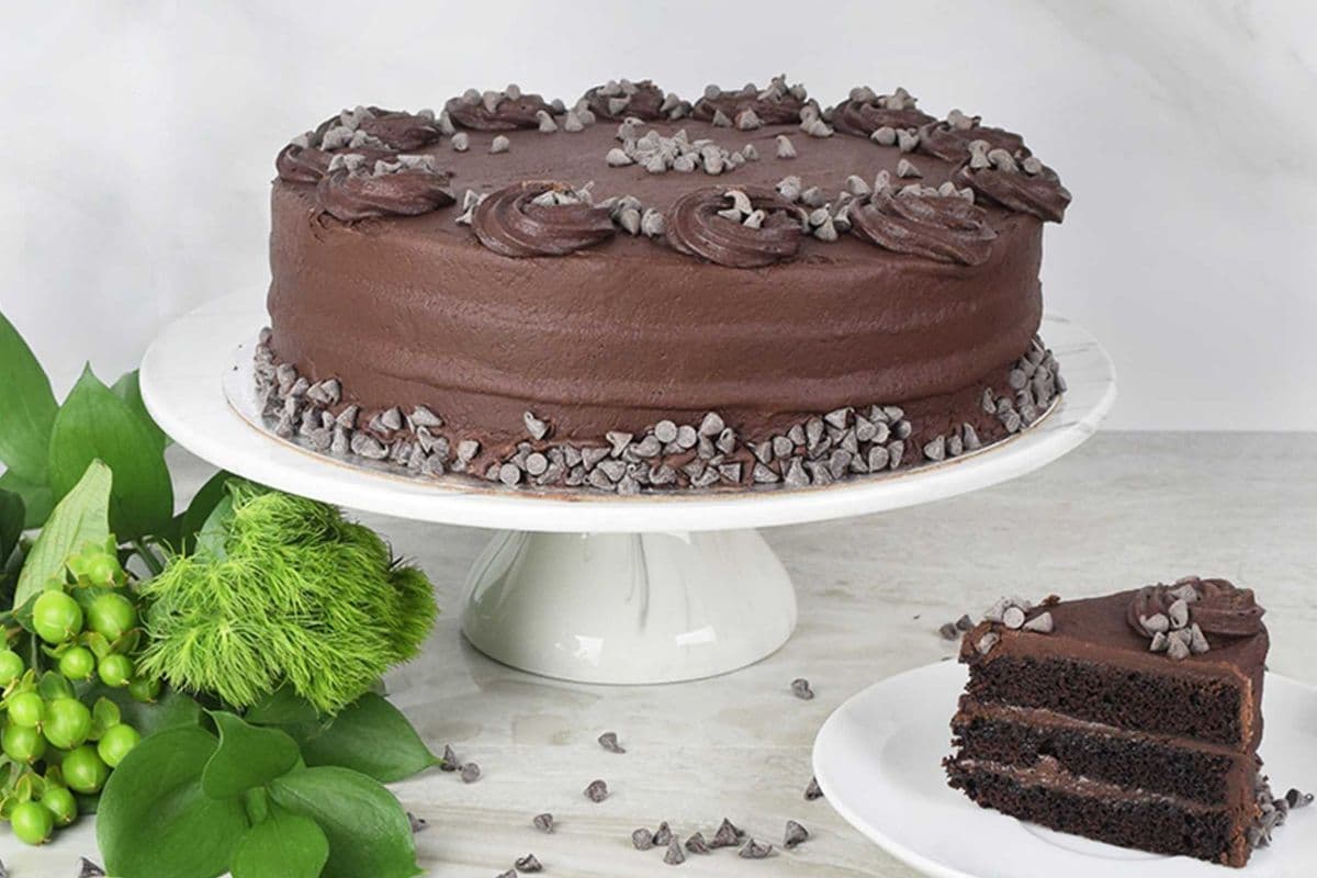 Chocolate Vegan Cake 9"