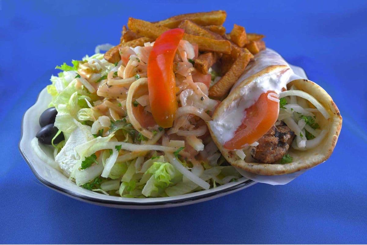 Assiette méga pita / Mega Pita Plate