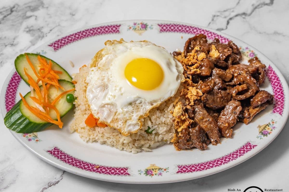 107. Vietnamese Style Pork w/ Fried Rice